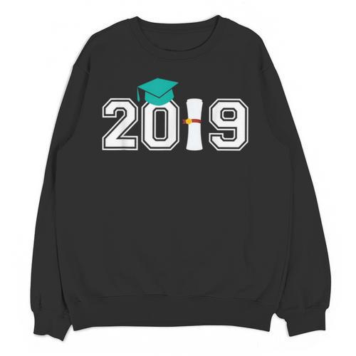2019 Graduate Graduation Shirt For Senior 2019 Unisex Sweatshirt - Best Gift Smart