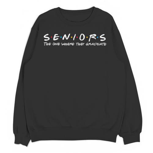 2023 Seniors The One Where They Graduate Graduation Class Unisex Sweatshirt - Best Gift Smart