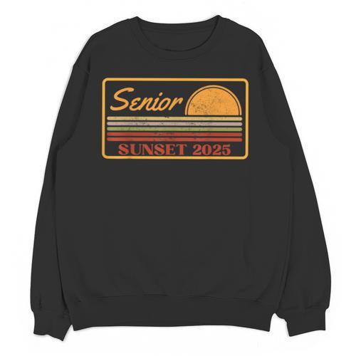 2025 Graduation Highschool Senior Sunset Unisex Sweatshirt - Best Gift Smart