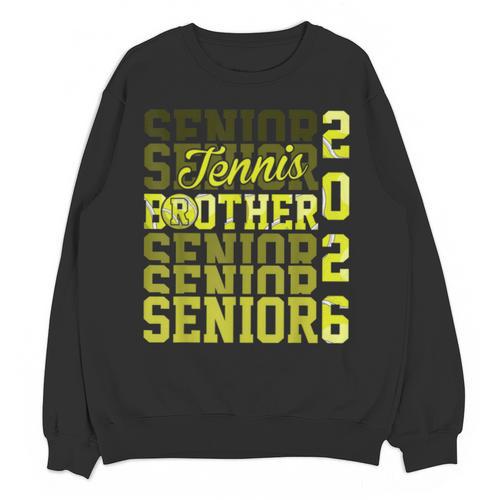 2026 Tennis Senior Brother Graduation Matching Family Unisex Sweatshirt - Best Gift Smart