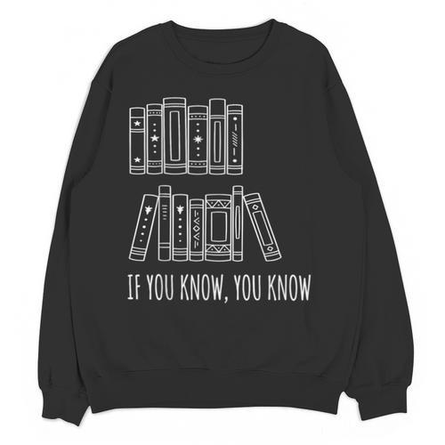 6 7 If You Know You Know Books Six Seven Meme Unisex Sweatshirt - Bookorys CA