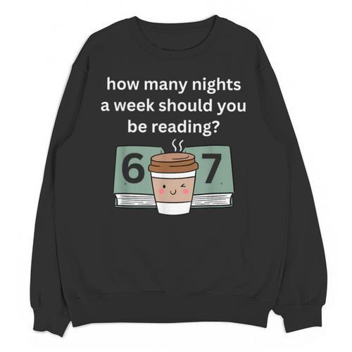67 Meme English Teacher Reading Book Lover Humor Unisex Sweatshirt - Bookorys