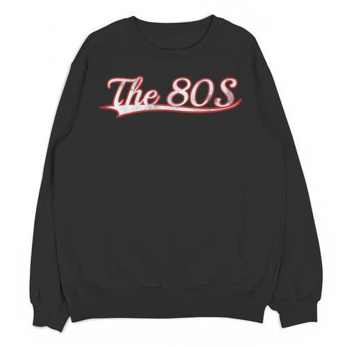 The 80S Eighties Decade Nostalgia Music Vintage Varsity Unisex Sweatshirt - Figerry