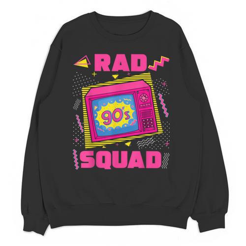 90s Rad Squad Retro Television 90s Aesthetic Nostalgia Unisex Sweatshirt - Figerry