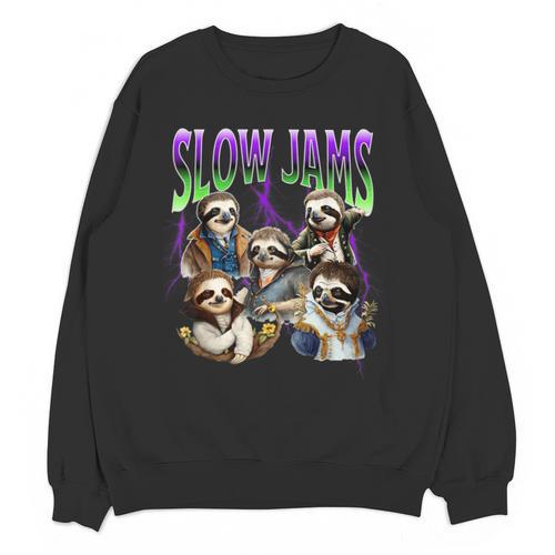 90s Style Bootleg Trendy Sloth Design For Introverts Unisex Sweatshirt - Raresse