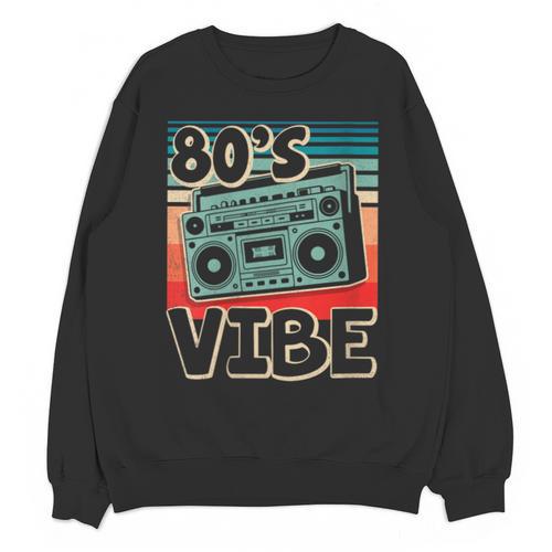 90's Vibe Vintage Style Cassette Tape Nostalgia 1990s Party Unisex Sweatshirt - Figerry