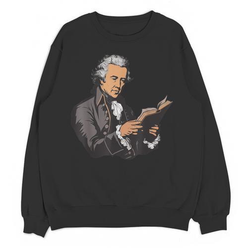 Alexander Hamilton Reading A Book Unisex Sweatshirt - Bookorys