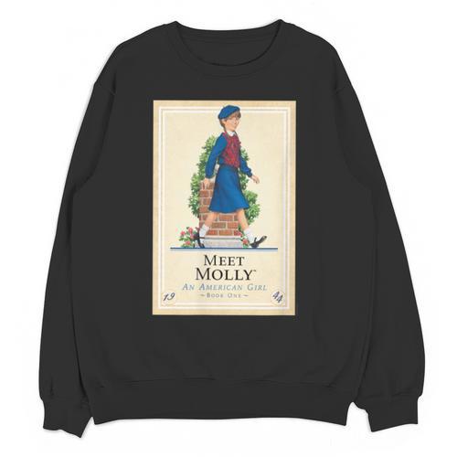 American Girl Meet Molly Book Cover Unisex Sweatshirt - Bookorys UK