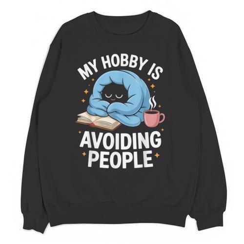 Anti-Social Club Homebody Introvert Hibernate Hermit Shyness Unisex Sweatshirt - Raresse
