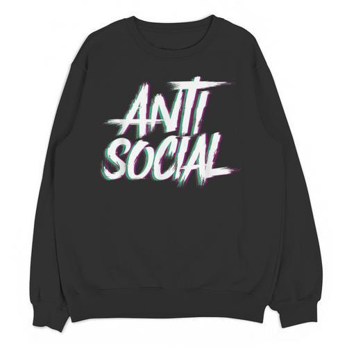 Anti Social Anti Social Club Introvert People Haters Unisex Sweatshirt - Raresse