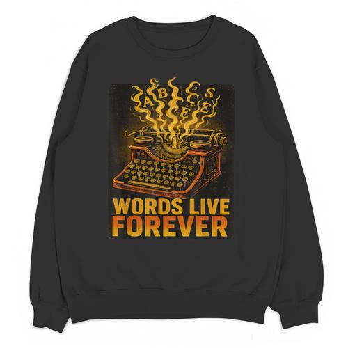 Antiques Collector Writing Retro Nostalgia Curiosity Unisex Sweatshirt - Figerry