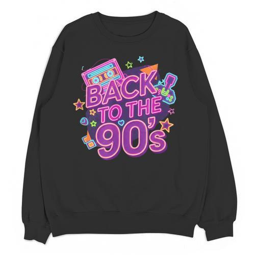 Back To The 90s Retro Nostalgia Unisex Sweatshirt - Figerry
