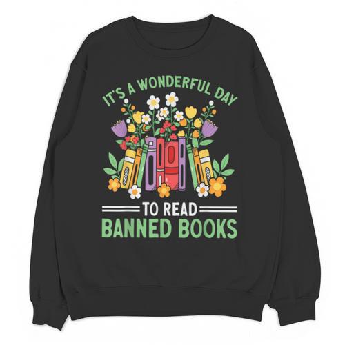 Banned Books Week Librarian Reading Unisex Sweatshirt - Bookorys CA