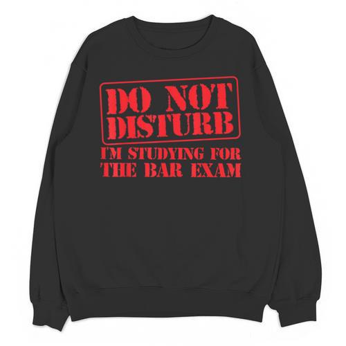 Bar Exam Law School Graduation Study T-Shirt Unisex Sweatshirt - Best Gift Smart