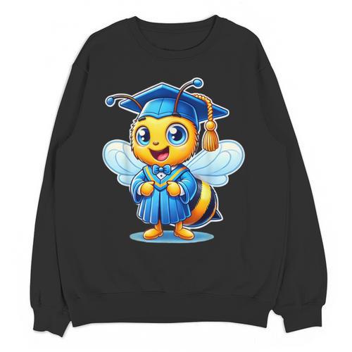 Bee Graduation Cute Kindergarten Elementary High School Unisex Sweatshirt - Best Gift Smart