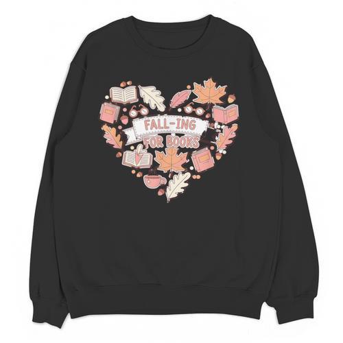 Big Book And Fall Heart Unisex Sweatshirt - Bookorys UK