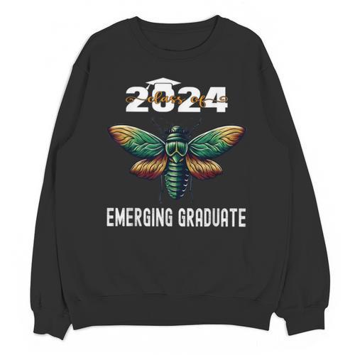 Biology Class Of 2024 Emerging Graduation For Him Unisex Sweatshirt - Best Gift Smart