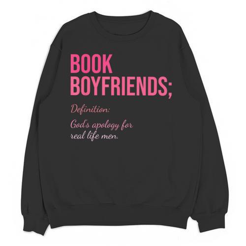 Book Boyfriends Definition Unisex Sweatshirt - Bookorys UK