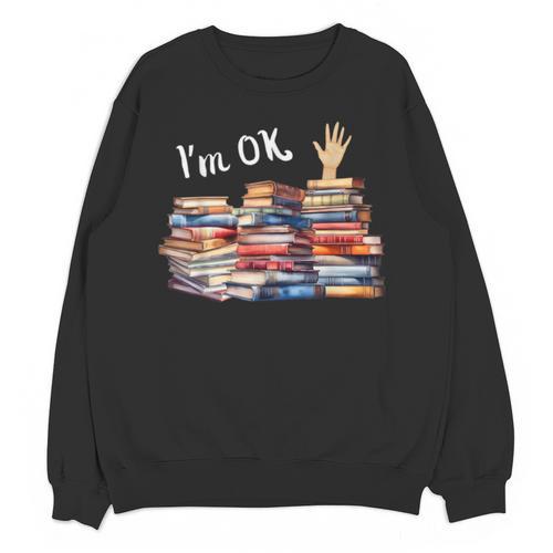 Book Lover For Women Readers Teacher Librarian Unisex Sweatshirt - Bookorys AU