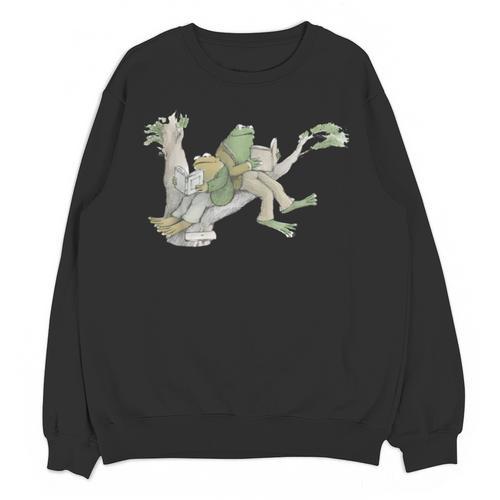 Book Shirt Frog Toad Vintage Book Frog Unisex Sweatshirt - Bookorys CA