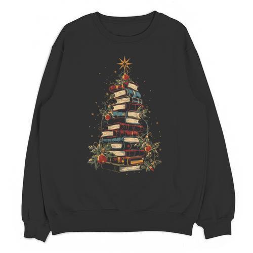 All Booked For Christmas Book Unisex Sweatshirt - Bookorys UK