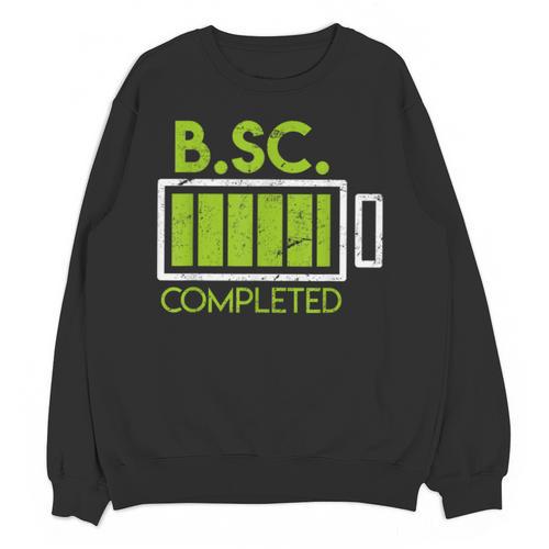 Bsc Completed Bachelor Of Science Graduation 2025 Unisex Sweatshirt - Best Gift Smart