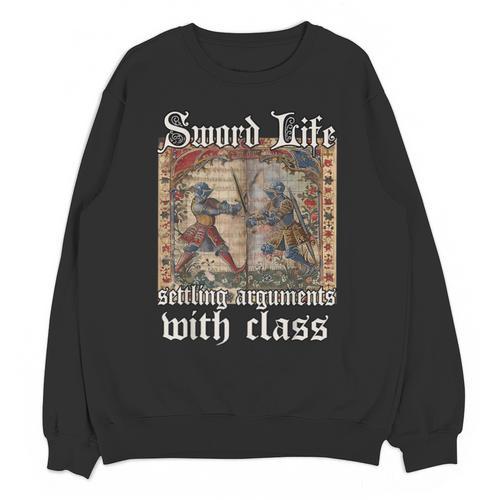 Buhurt Hourly Book Epic Knight Fight In Armor Buhurt Unisex Sweatshirt - Bookorys