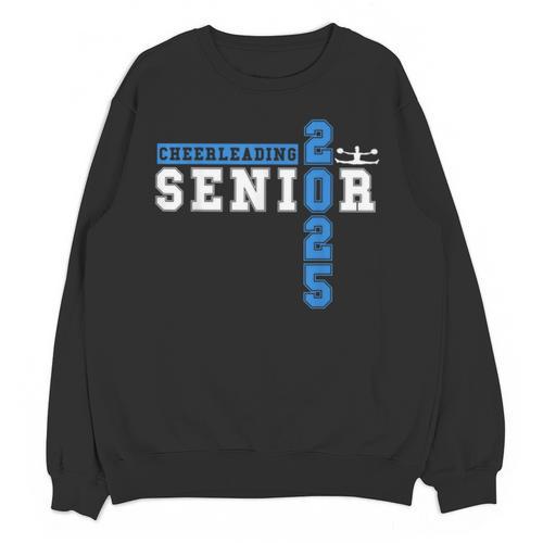 Cheerleading Senior Night Cheer Senior 2025 Graduation 23 Unisex Sweatshirt - Best Gift Smart