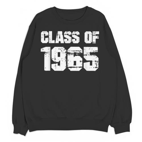 Class Of 1965 High School College Graduation Reunion Unisex Sweatshirt - Best Gift Smart