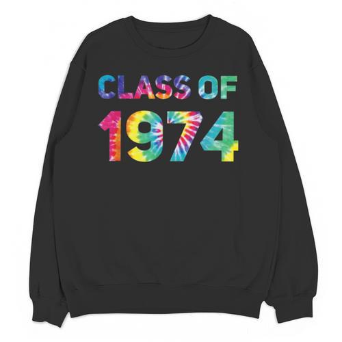 Class Of 1974 School Reunion College Highschool Graduation Unisex Sweatshirt - Best Gift Smart