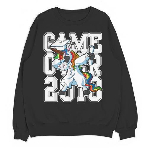 Class Of 2018 Graduation Dabbing Unicorn Shirt Unisex Sweatshirt - Best Gift Smart