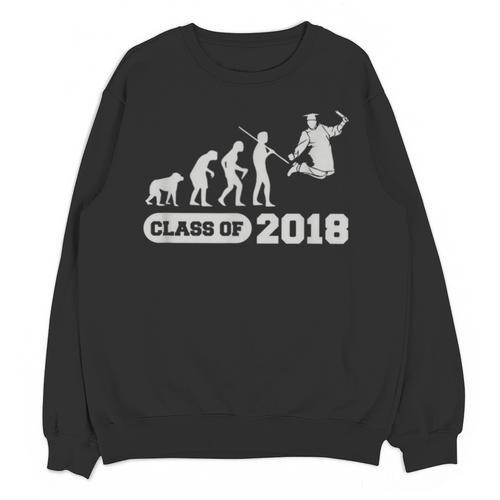 Class Of 2018 Graduation Evolution Unisex Sweatshirt - Best Gift Smart