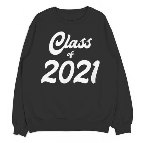 Class Of 2021 Graduation School Spirit Her Senior Class Unisex Sweatshirt - Best Gift Smart