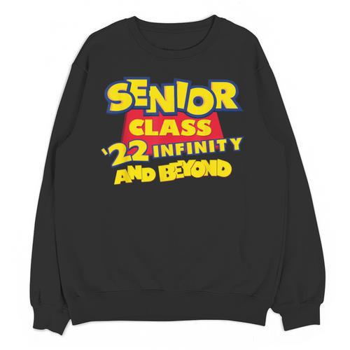 Class Of 2022 Senior 2000s Animated Movie Style Graduation Unisex Sweatshirt - Best Gift Smart