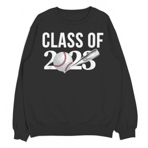 Class 2023 Graduation Senior Baseball Player Unisex Sweatshirt - Best Gift Smart