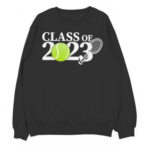 Class Of 2023 Graduation Senior Tennis Player Unisex Sweatshirt - Best Gift Smart