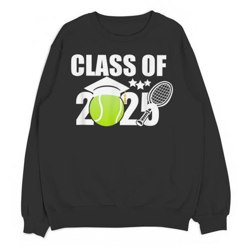 Class Of 2025 Graduation Senior Tennis Player Unisex Sweatshirt - Best Gift Smart