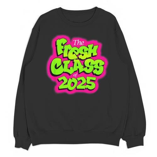 Class Of 2025 Senior Fresh 90s TV Style Retro Graduation Unisex Sweatshirt - Best Gift Smart