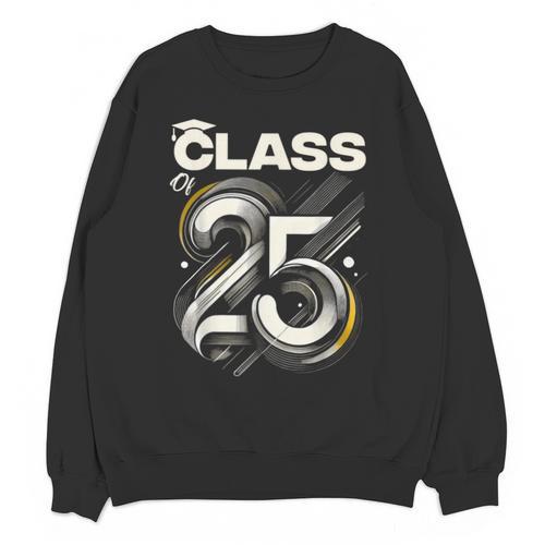 Class Of 2025 Shirt Graduation Senior High School College Unisex Sweatshirt - Best Gift Smart