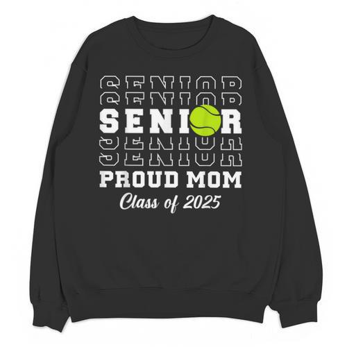 Class Of 2025 Tennis Mom Senior Graduation Graduate Unisex Sweatshirt - Best Gift Smart