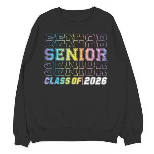 Class Of 2026 Senior 2026 Back To School 2026 Graduation 26 Unisex Sweatshirt - Best Gift Smart