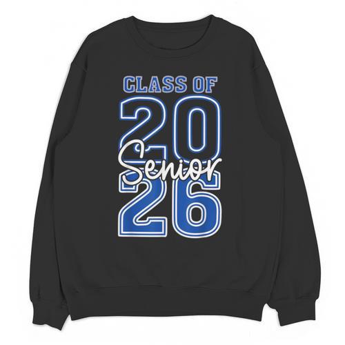 Class Of 2026 Senior Retro Graduation 2026 First Day Vintage Unisex Sweatshirt - Best Gift Smart