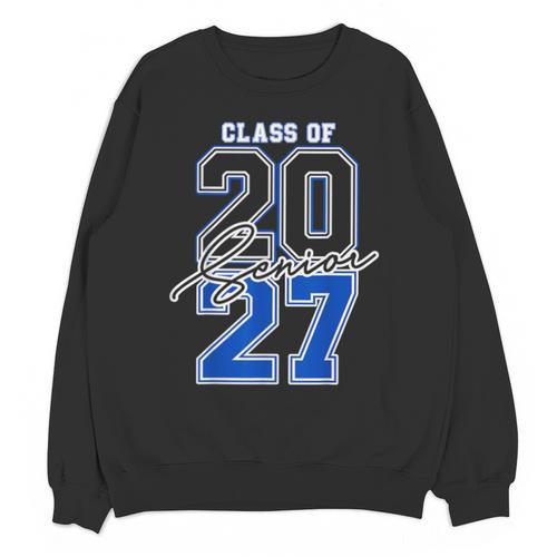 Class Of 2027 Senior 2027 Graduation Unisex Sweatshirt - Best Gift Smart