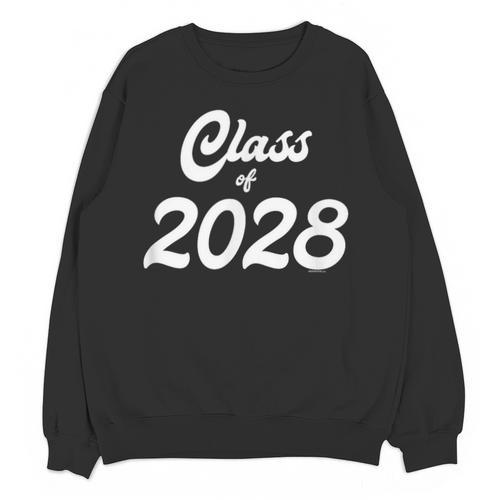Class Of 2028 Shirt Graduation Him Her Senior Class Unisex Sweatshirt - Best Gift Smart
