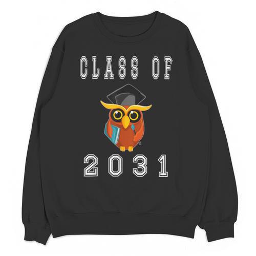 Class Of 2031 Graduation First Day Of School T Shirt Unisex Sweatshirt - Best Gift Smart
