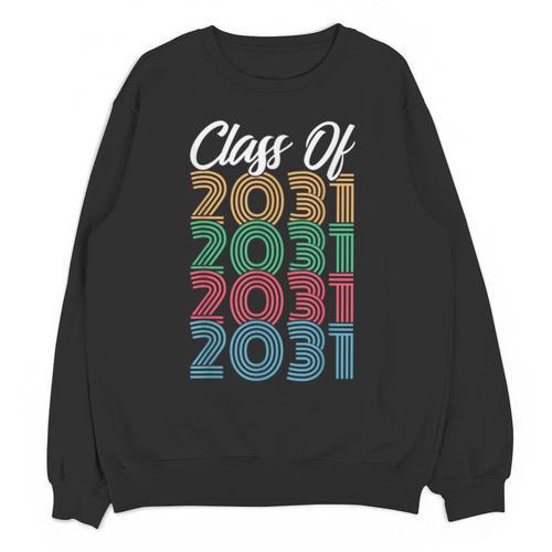 Class Of 2031 Kindergarten Graduation T Shirt Unisex Sweatshirt - Best Gift Smart