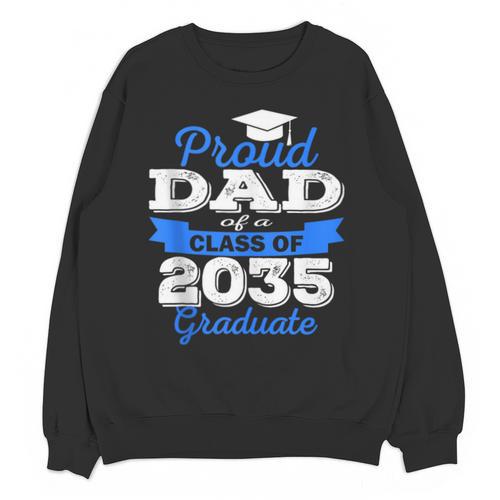 Class Of 2035 Graduation Parents Of Kindergarten Kid Dad Mom Unisex Sweatshirt - Best Gift Smart