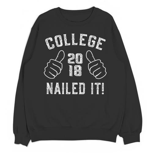 College Graduation Class Of 2018 TShirt Unisex Sweatshirt - Best Gift Smart