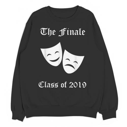 Cool Theater Graduation Tshirt Tragedy And Comedy Masks Unisex Sweatshirt - Best Gift Smart