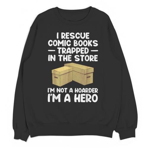 Cool Comic Book For Men Women Comic Book Collector Unisex Sweatshirt - Bookorys CA